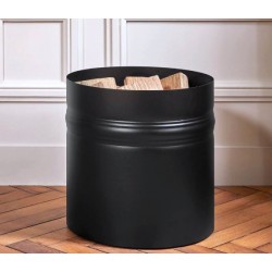 Houten rek Lutèce Zwart Nineteen Design Houten rek Lutèce Zwart Nineteen Design