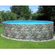 Azuro Stone Design Round Swimming Pool 3,66x1.2m