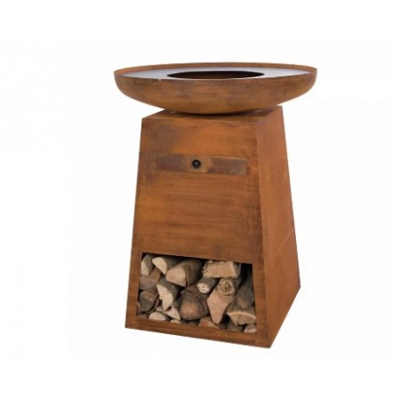 Braciere Orion Rust e coperchio RedFire