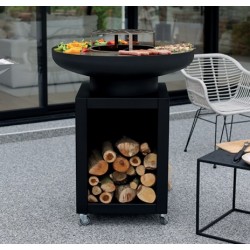 Brasiflam Pack Plus braciere nero Flamino