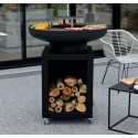 Brasiflam Pack Plus brazier black Flamino