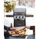 Barbacoa de gas Napoleon Freestyle 365 con estufa lateral y 3 quemadores