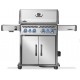 Barbecue gaz Napoleon Rogue® PRO-S 525 RSIB inox SIZZLE ZONE™ 6 brûleurs et 1 arrière