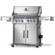 Barbecue a gas Napoleon Rogue® PRO-S 525 RSIB in acciaio inox SIZZLE ZONE™ con 6 fuochi e 1 posteriore
