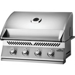 Barbecue gaz Napoleon Encastrable 500 Bi Serie 32 avec 4 brûleurs en inox