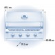 Barbecue gaz Napoleon Encastrable 500 Bi Serie 32 avec 4 brûleurs en inox