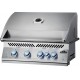 Barbecue gaz Napoleon Encastrable 700 Big 32 avec 4 brûleurs et 1 infrarouge arrière