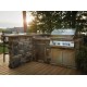 Napoleon Einbau Gasgrill 700 Big 32 mit 4 Brennern und 1 Infrarot Heck
