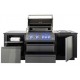 OASIS® 105 Napoleon Cocina al aire libre con parrilla lateral de la serie Sizzle Zone® 700