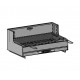 Le Marquier Barbecue da incasso originale in acciaio inox 52x35
