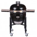 Kamado Monolith Classic Pack Pro 2.0 Grill mit Trolley-Abdeckung und Pizzastein