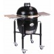 Kamado Monolith Classic Pack Pro 2.0 Grill mit Trolley-Abdeckung und Pizzastein