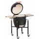 Kamado Monolith Basic Parrilla Negra con Carro