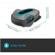 Robot rasaerba Gardena Sileno life 1000 Bluetooth