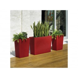 Outdoor pot Gratiano 50 red BaySeasons Design