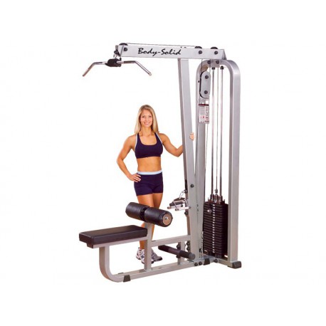 Appareil tirage dorsal et rameur assis SLM300G Pro Club line Body Solid