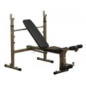 Best Fitness BFOB10 folding Olympic Home weight bench