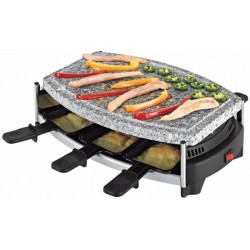 Set à raclette et pierre à gril 6 personnes DOM223 DomoClip Set à raclette et pierre à gril 6 personnes DOM223 DomoClip